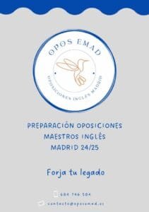 Preparador Oposiciones Primaria Inglés en Madrid | Expertos Oposiciones Inglés - Inicio 1 preparador oposiciones inglés madrid Oposemad Oposemad - Preparadores Oposiciones Maestros Inglés Madrid - dossier oposemad