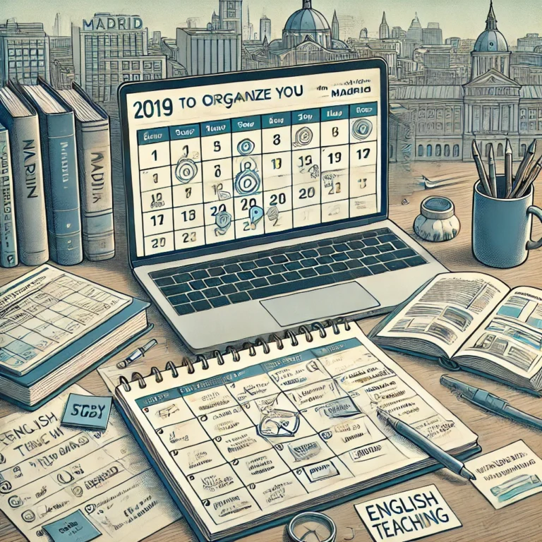 Cómo organizar el estudio para las oposiciones de maestro de inglés en Madrid