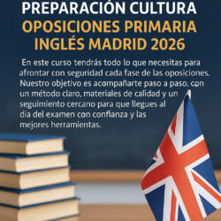 Preparación Cultura – Oposiciones Primaria Inglés Madrid 2026